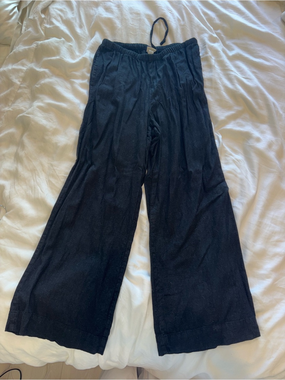 Black Linen Pants